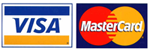 Pay with Visa or Mastercard